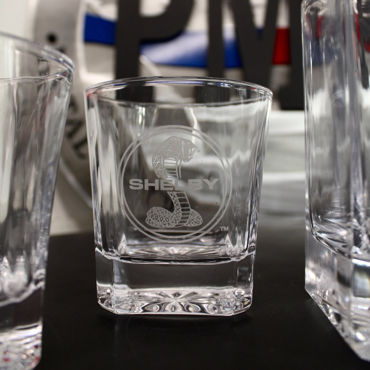Shelby G.T.350 Logo Decanter Set