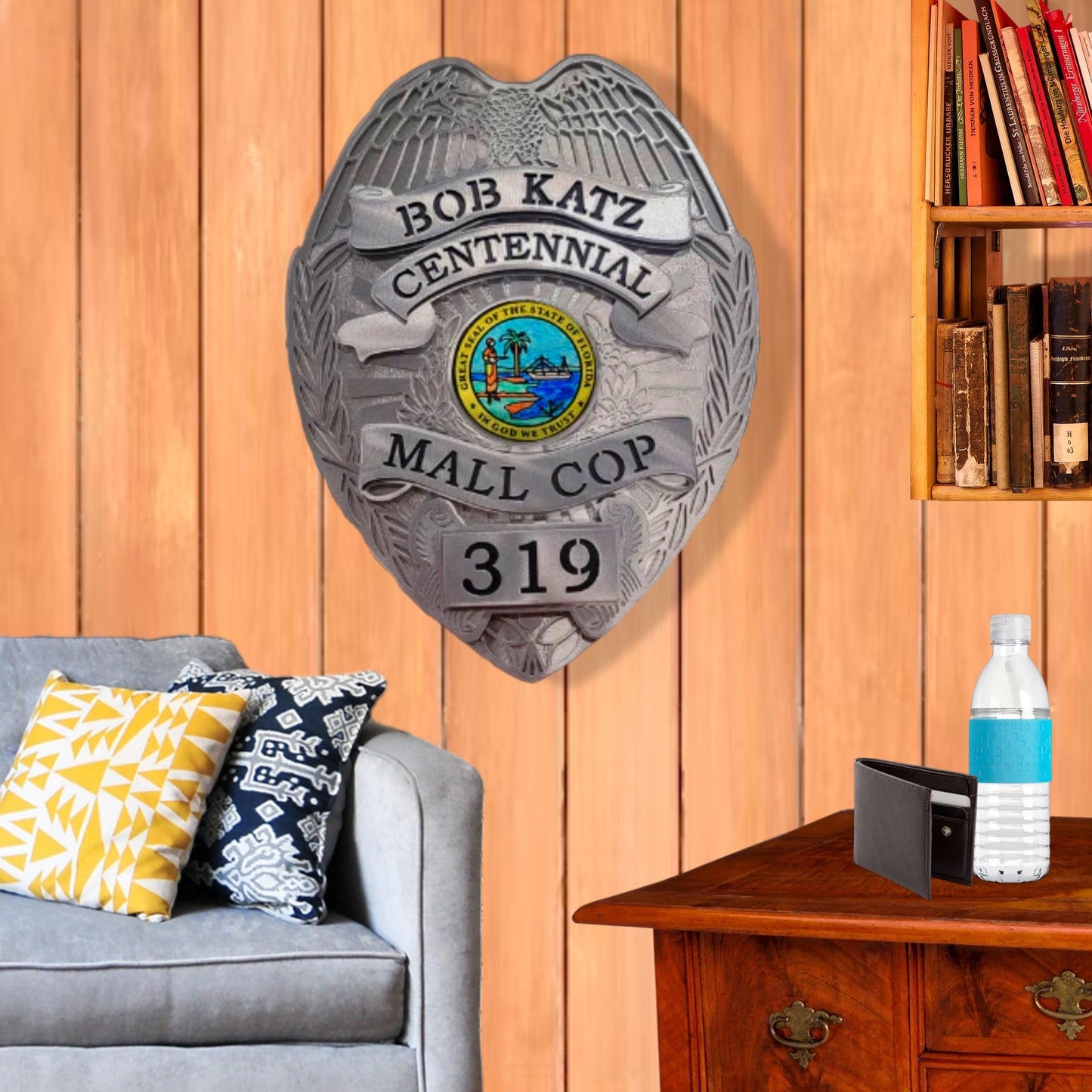 Centennial Mall Cop Badge