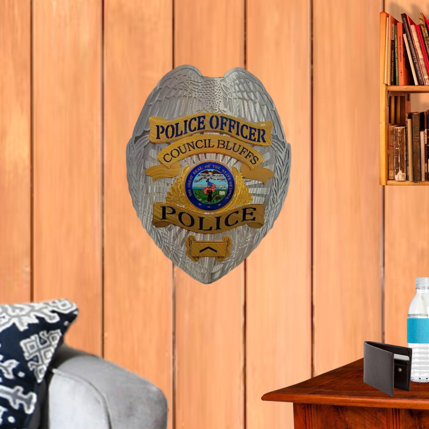 Council Bluffs Police Badge