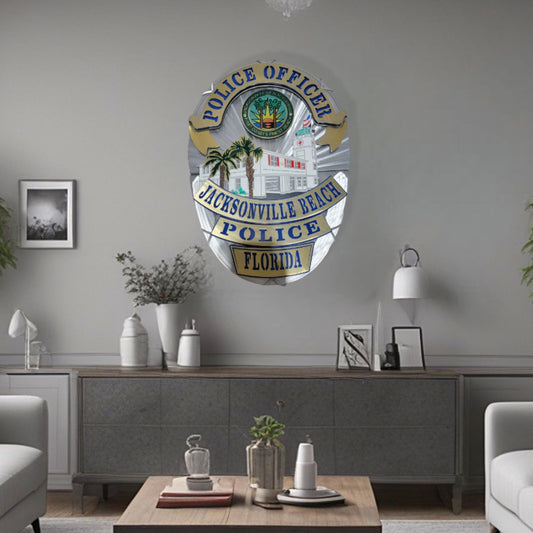 Florida Jacksonville Beach Police Badge