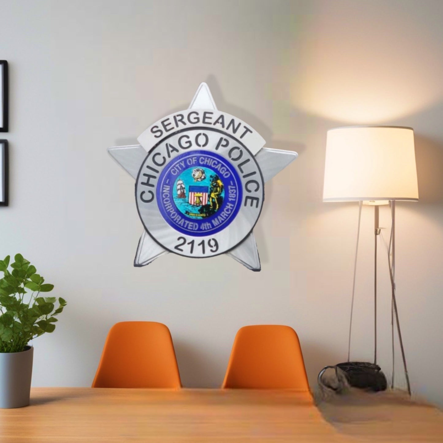 Chicago Police Star Badge