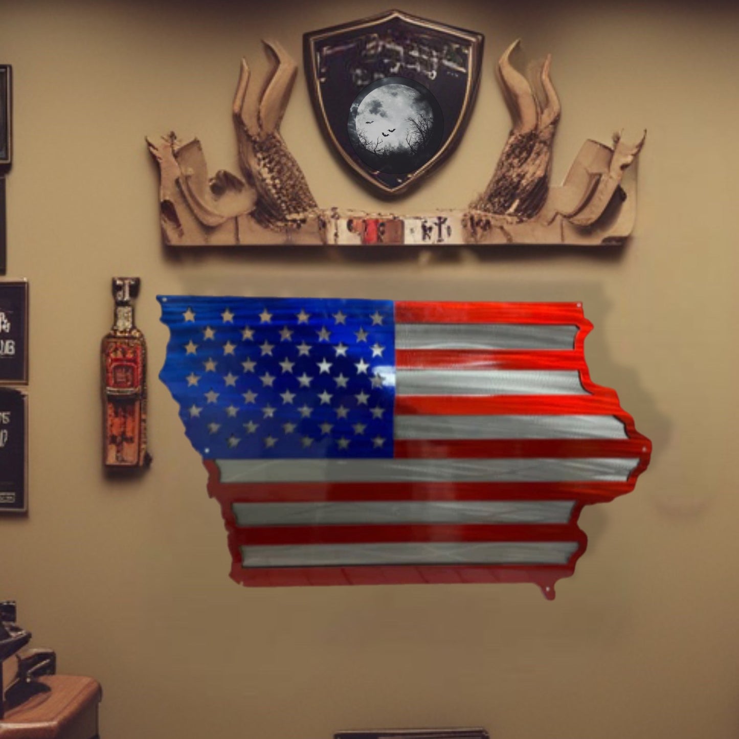 Iowa Shaped Flag