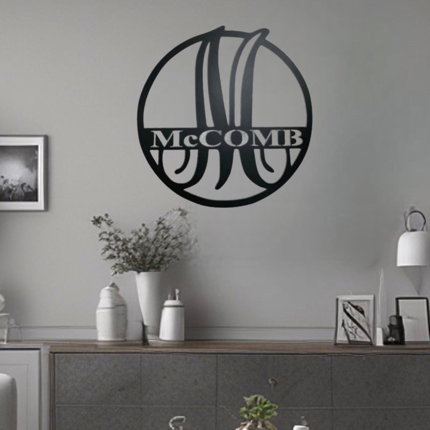 Circle Letter Monogram