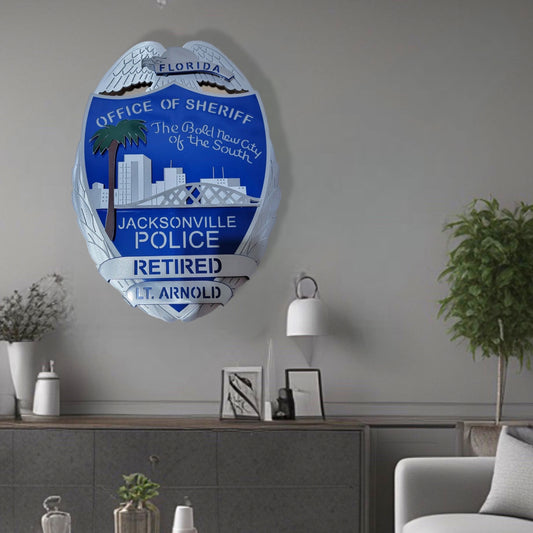Jacksonville Florida Sheriff Badge