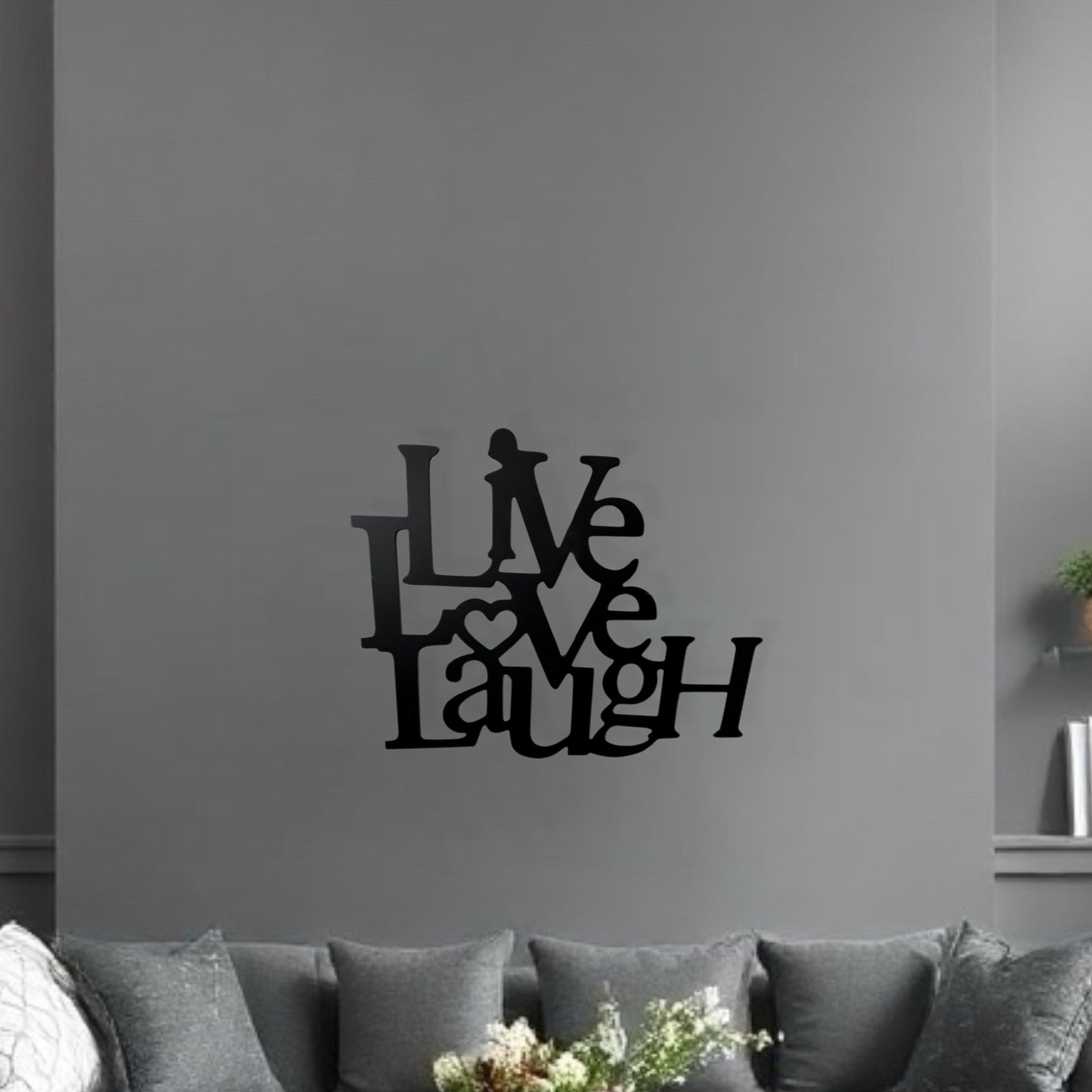 Live Love Laugh Monogram