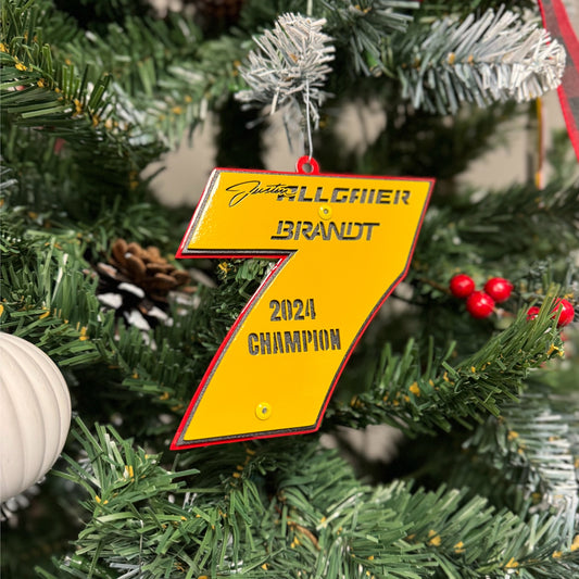 Justin Allgaier #7 2024 Champion Memorabilia