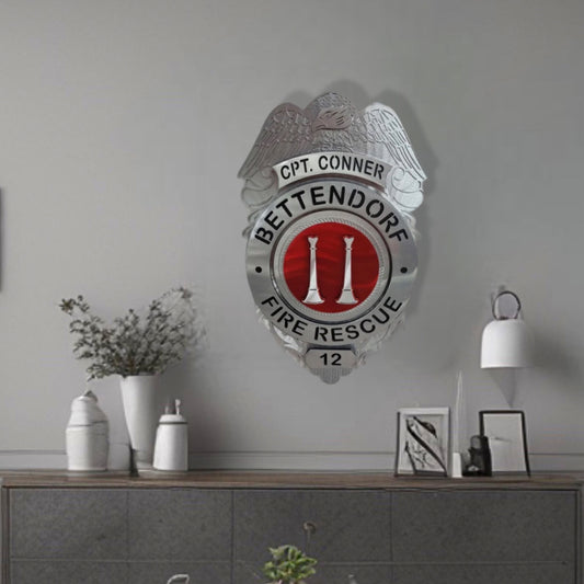 Bettendorf Fire Rescue Badge