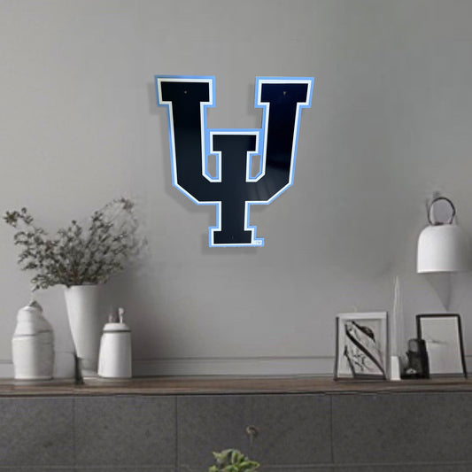 Upper Iowa Peacocks UP Logo Dorm Room Size