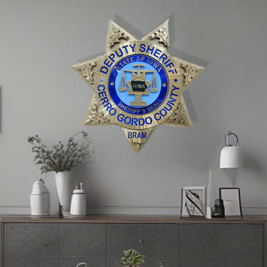 Cerro Gordo County Deputy Sheriff Star