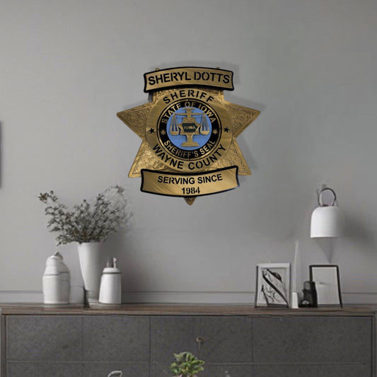 Wayne County Iowa Sheriff Star
