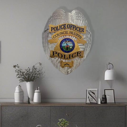 Council Bluffs Police Badge