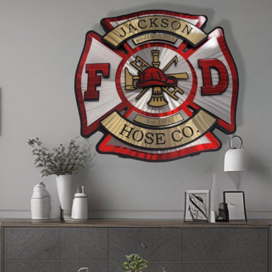 Morrison Fire Department Maltese Shield