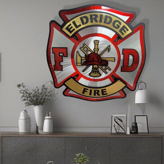 Eldridge Fire Maltese Shield