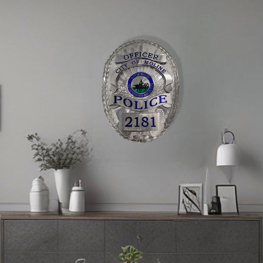 Moline Police Department Badge