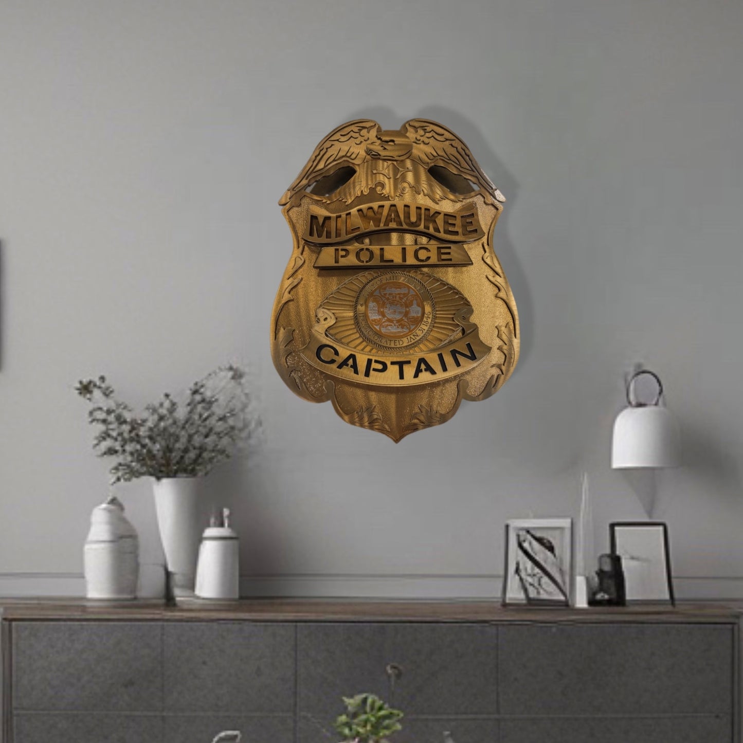 Milwaukee Police Badge