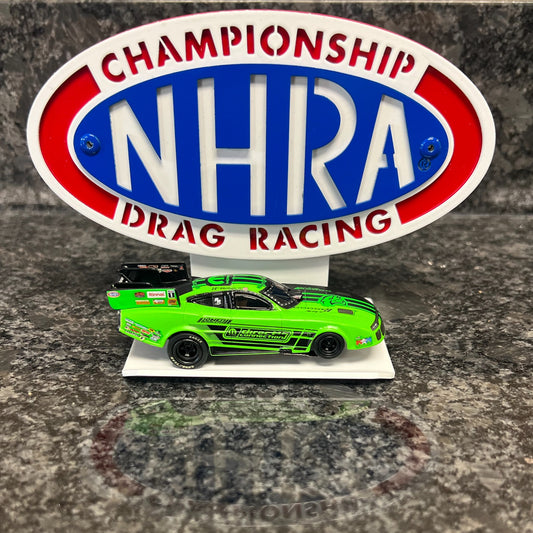 NHRA Championship Drag Racing Logo 1/64 Diecast Display
