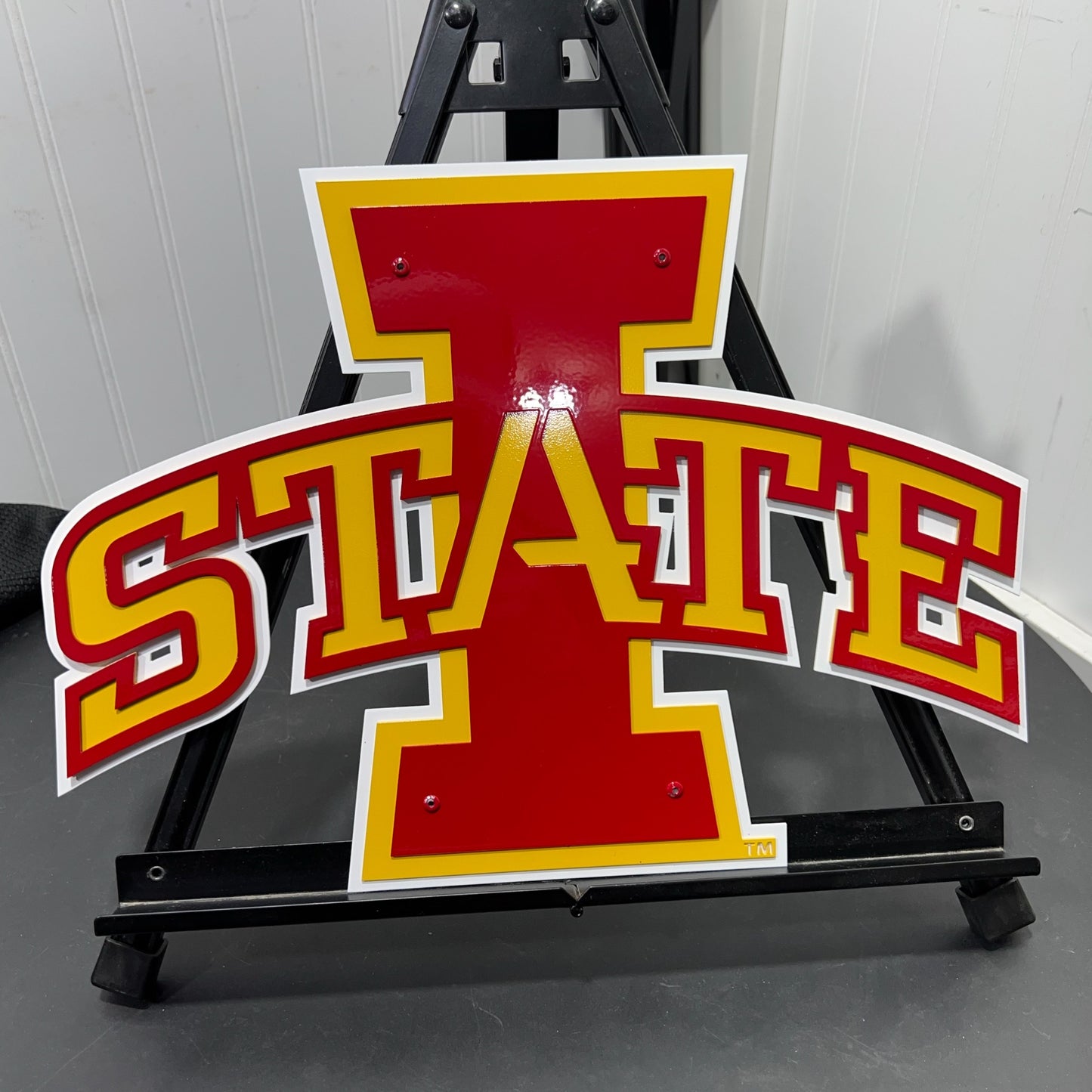 Iowa State Metal Art