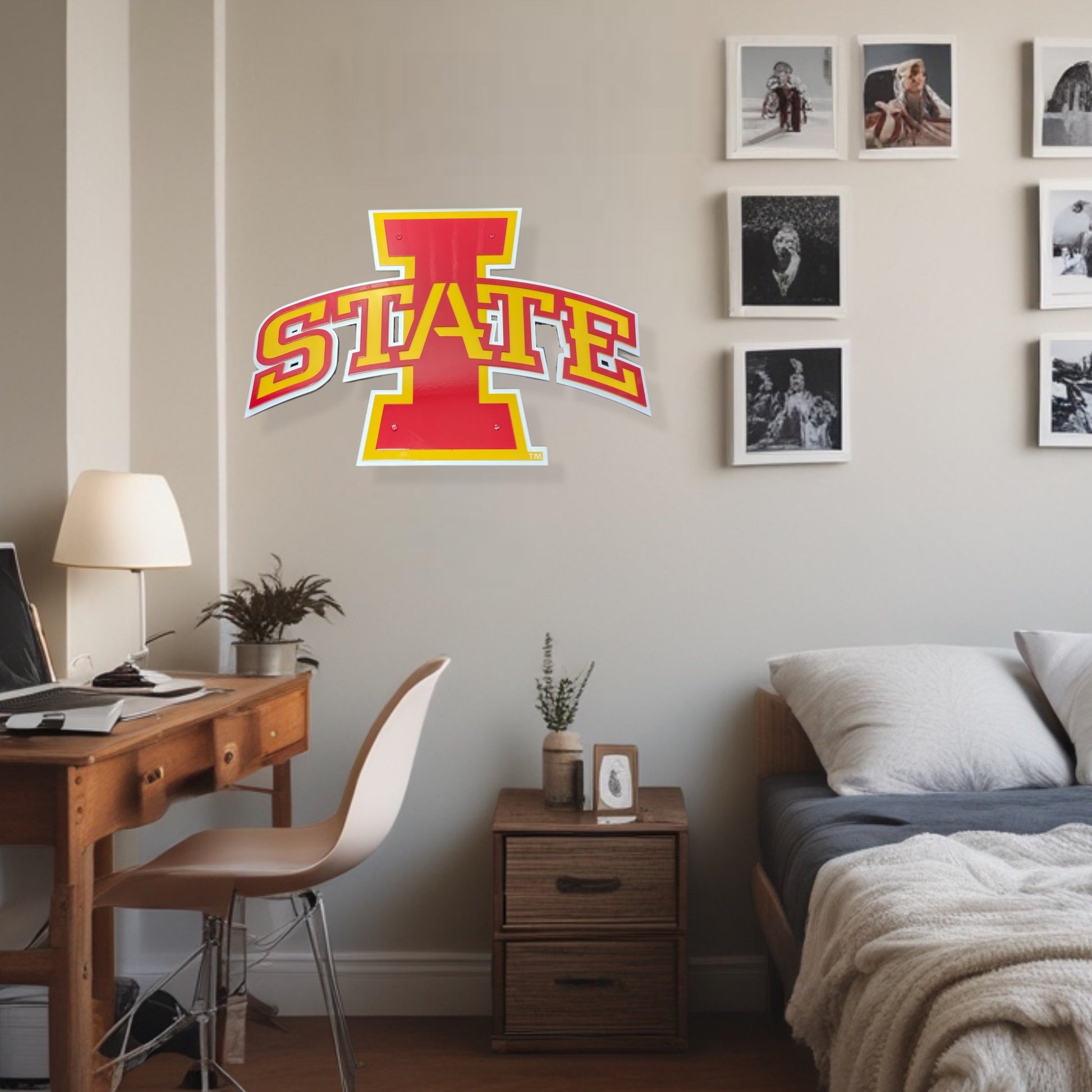 Iowa State I with courved State Dorm Room Size