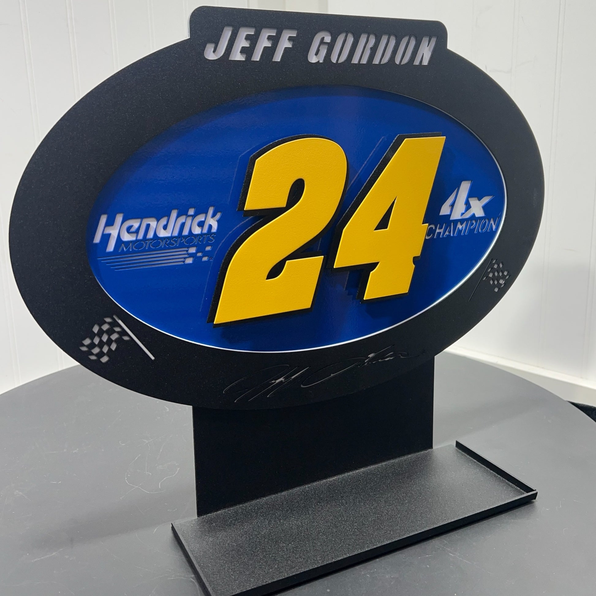 Jeff Gordon Diecast Display