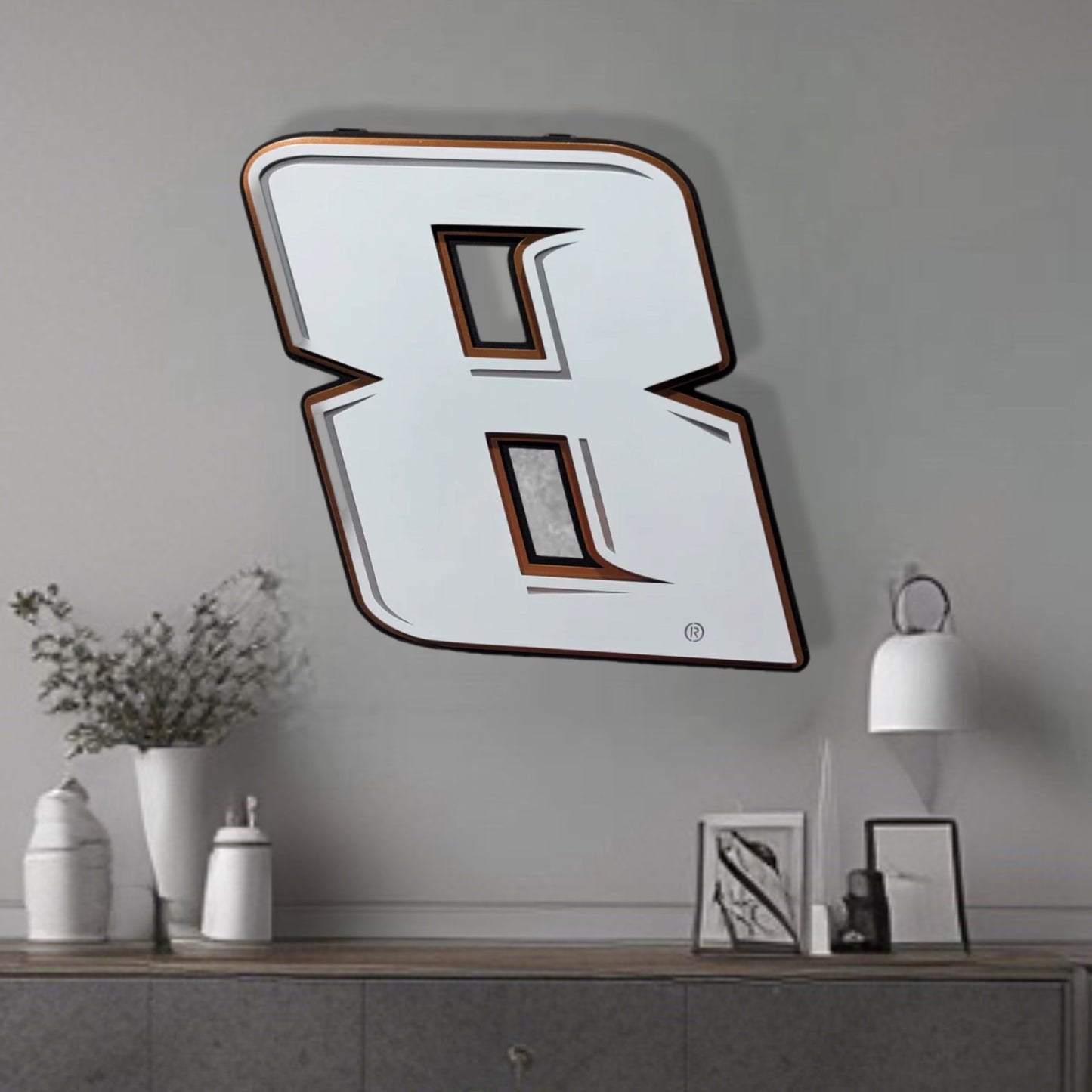 Metal Art Kyle Busch #8 