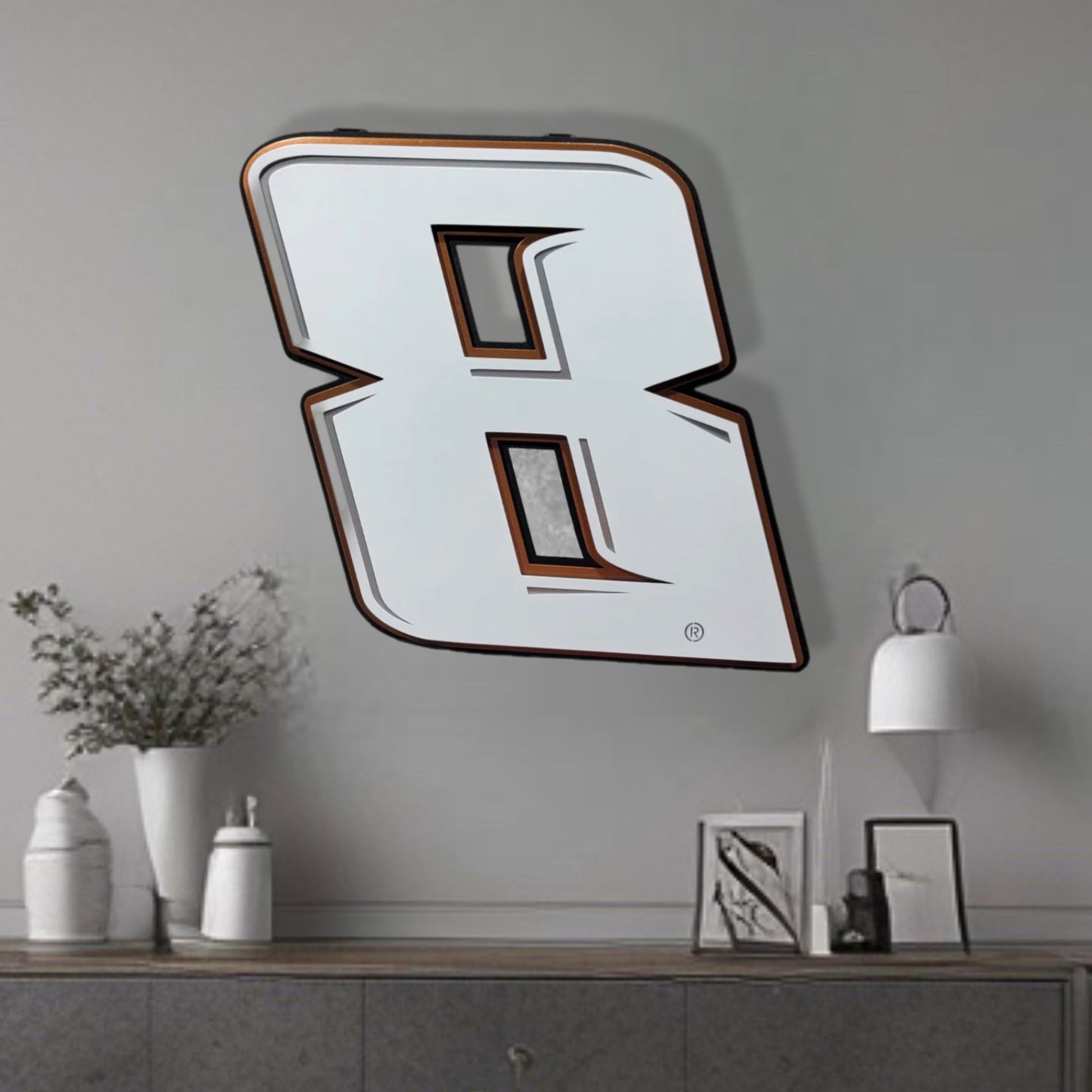 Metal Art Kyle Busch #8 