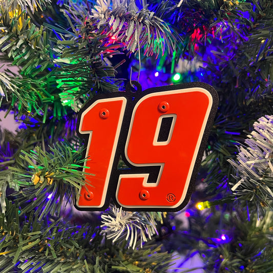 Martin Truex Jr. #19 Magnet/Ornament In Tree