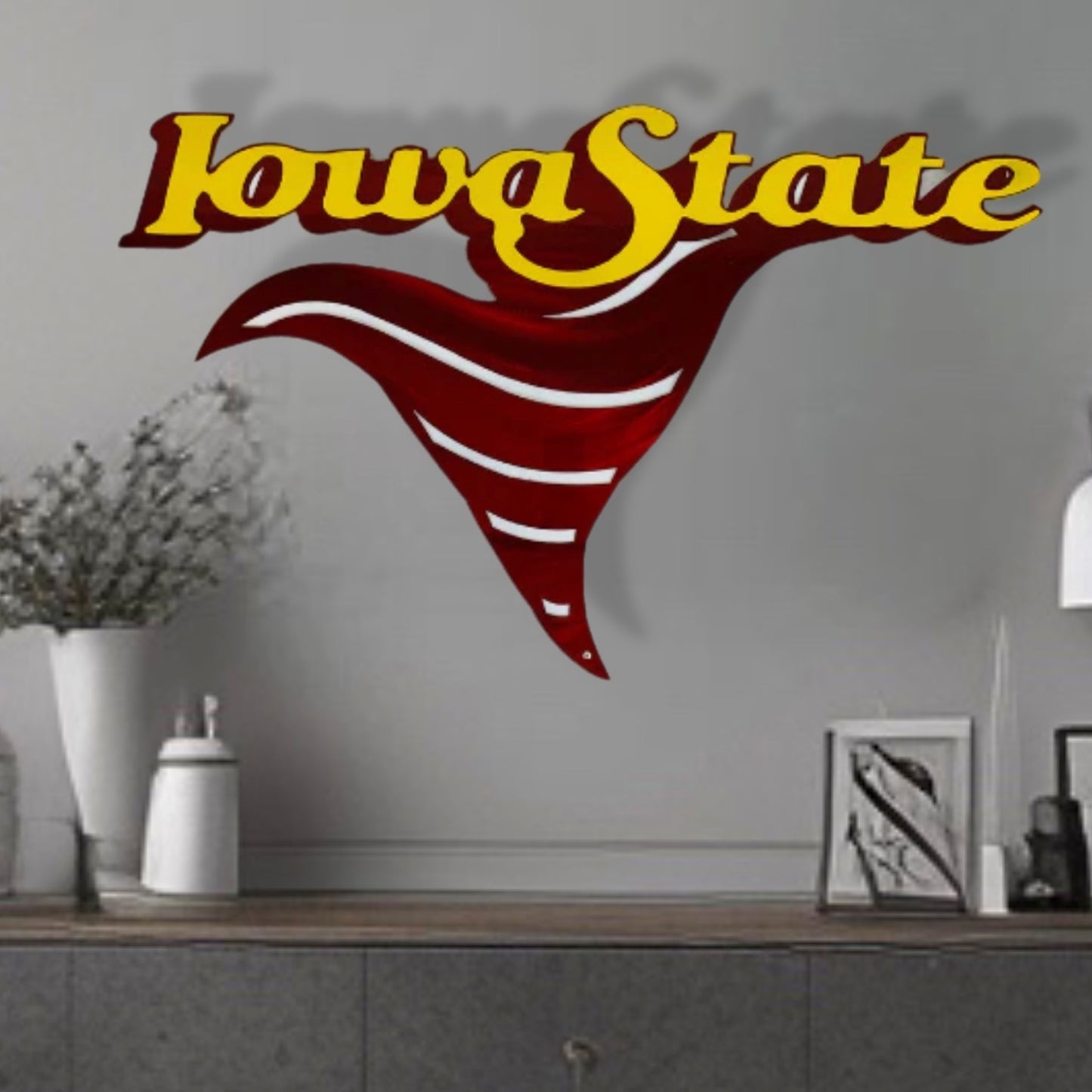 Iowa State Cyclones Vintage '84-'94 Logo Wall Decor