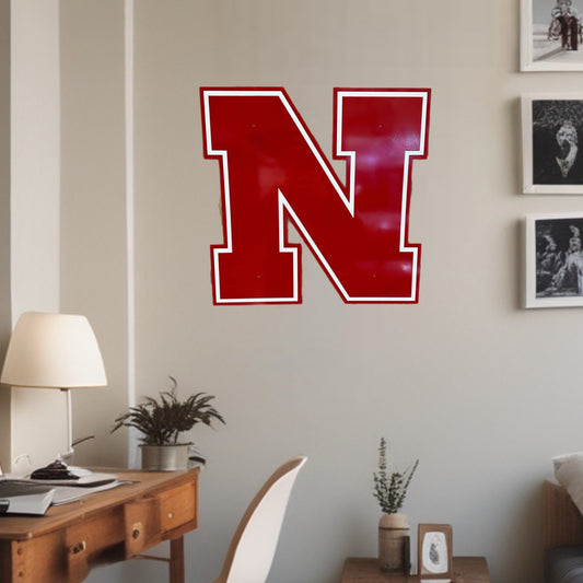 Nebraska Cornhuskers "N" Logo Dorm Room Size