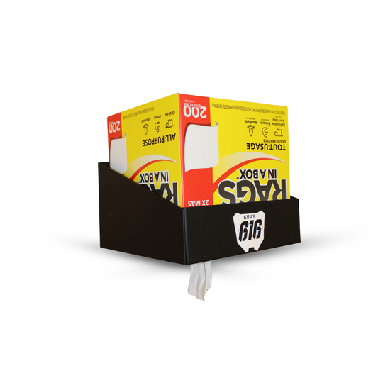 "RAG IN A BOX" DISPENSER