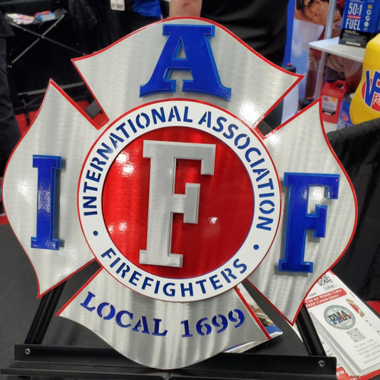 International Association Firefighters Maltese Shield