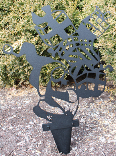 Christman Gnome Yardstake