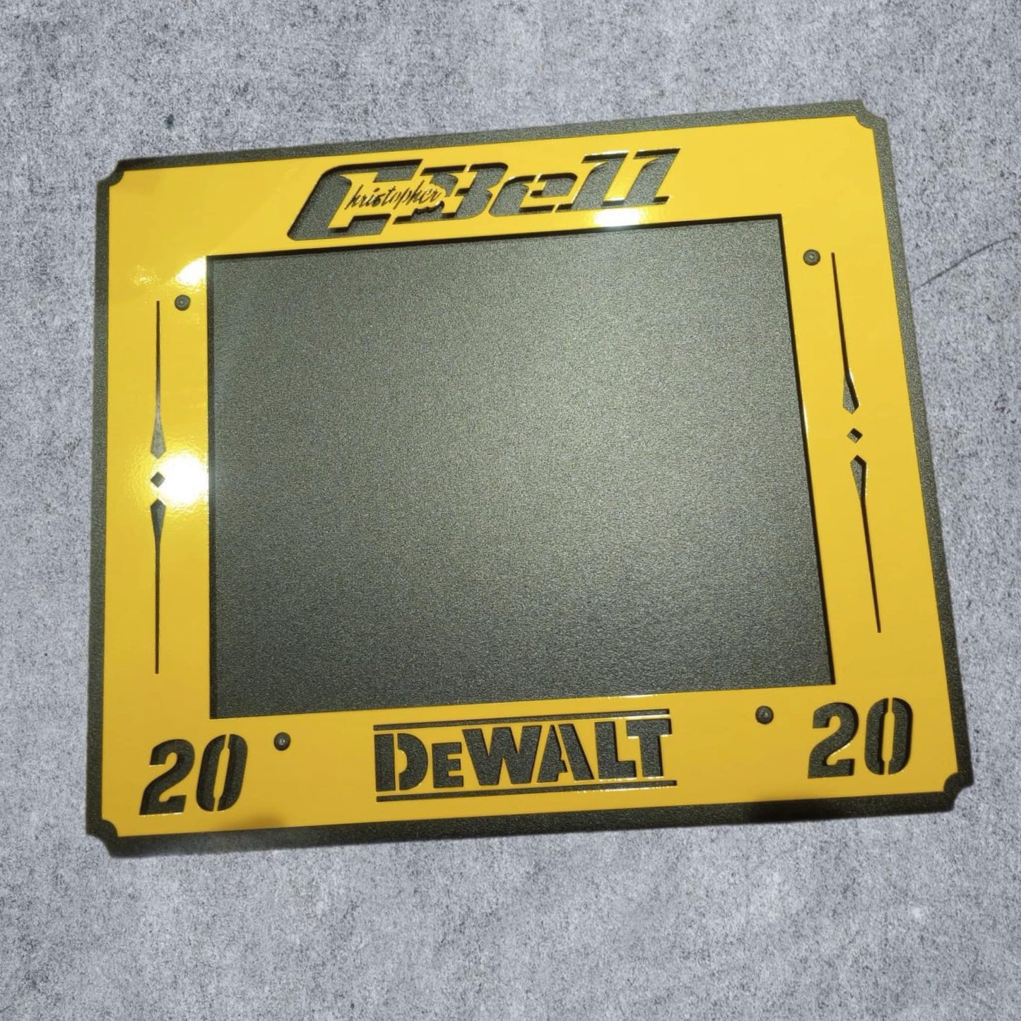 Christopher Bell #20 Hero Card Frame