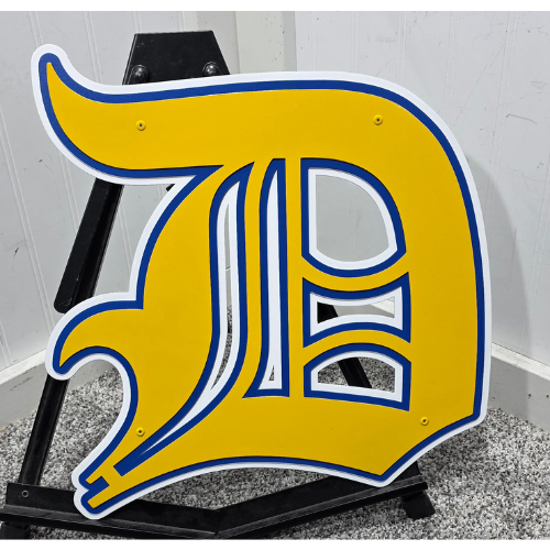 Durant Wildcats Logo Compressed Dorm Room Size