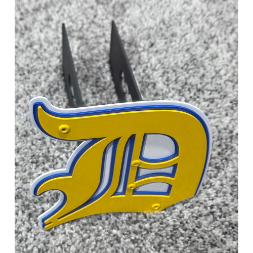 Durant Wildcats Logo Trailer Hitch Cover