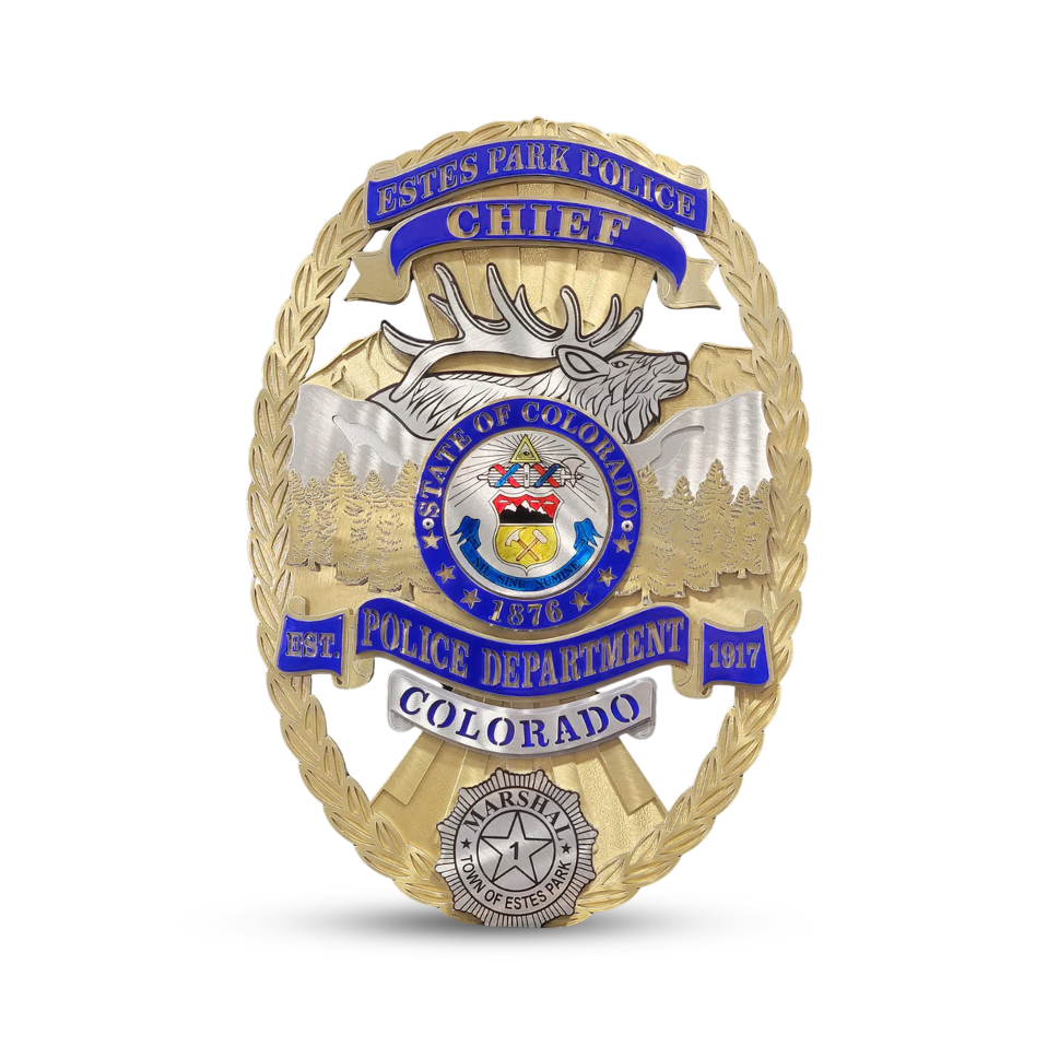 Estes Park Police Badge