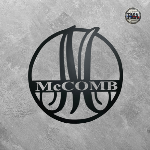 Circle Letter Monogram