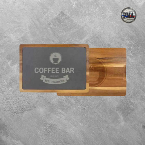 Acadia Wood/Slate Cutting Board