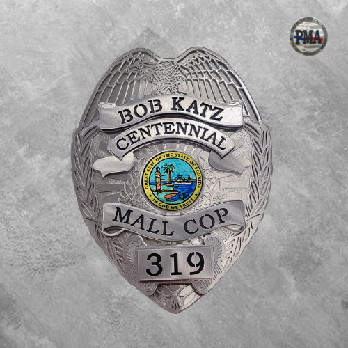 Centennial Mall Cop Badge
