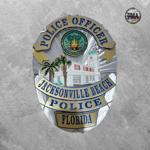 Florida Jacksonville Beach Police Badge