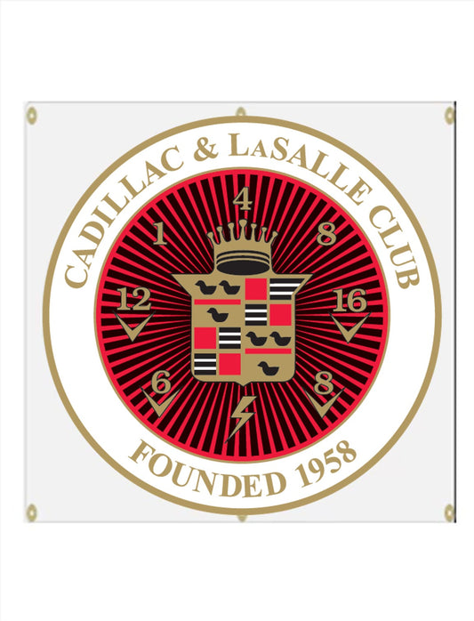 Cadillac LaSalle Club Garage Banner