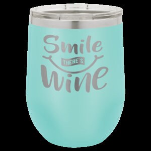 Polar Camel 12 oz Stemless Wine Tumbler with Lid