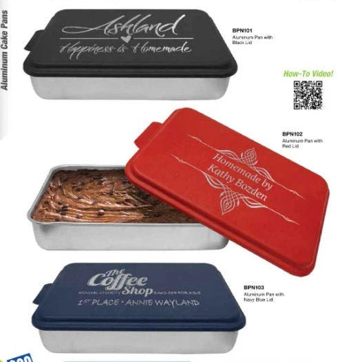 Engravable Aluminum Cake Pans