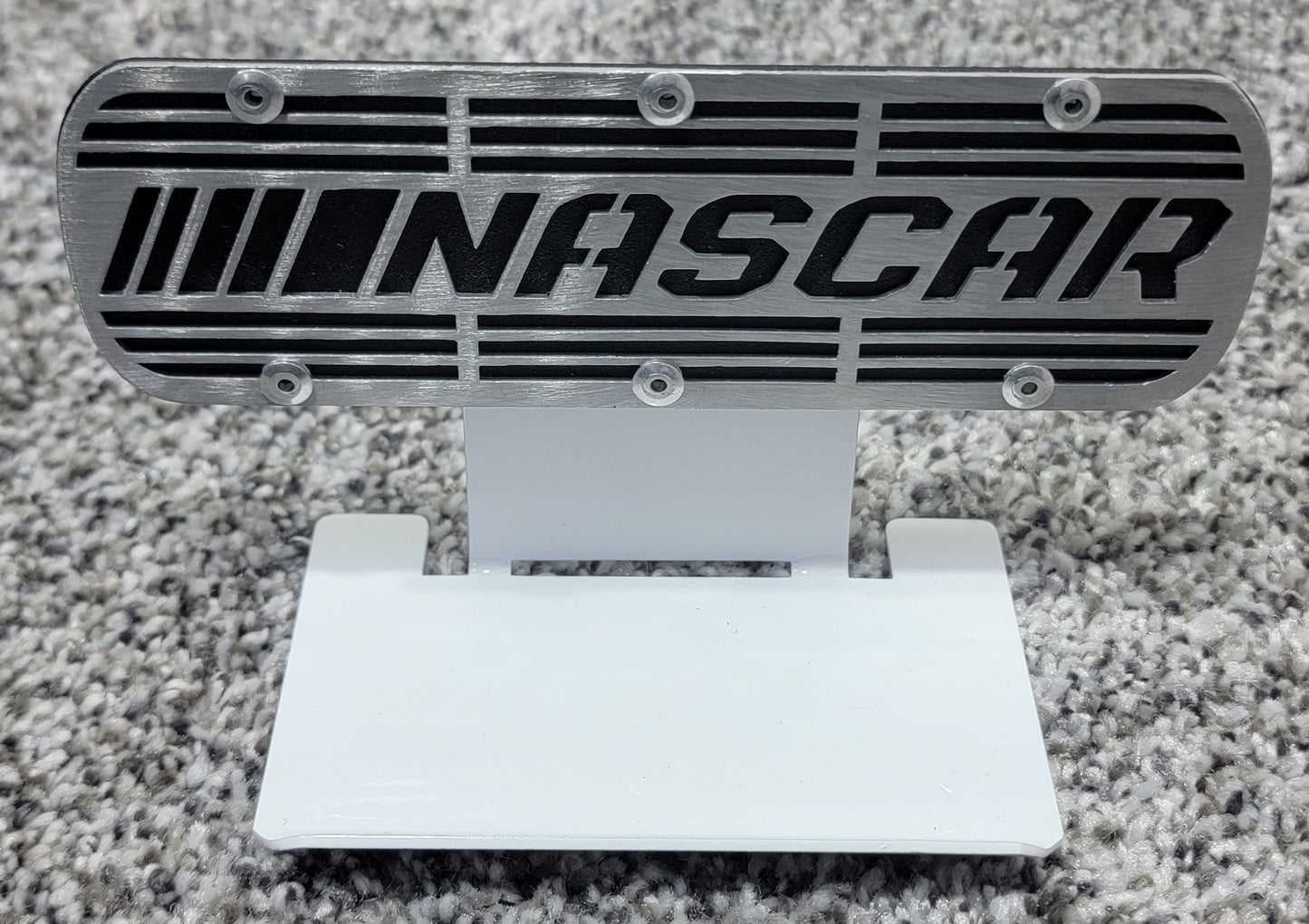 Nascar Racing Valve Cover Collectible - Magnet And Diecast Display