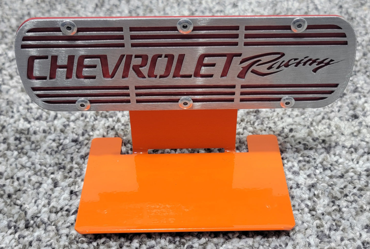 Chevrolet Racing Valve Cover Collection - Magnet And Diecast Display