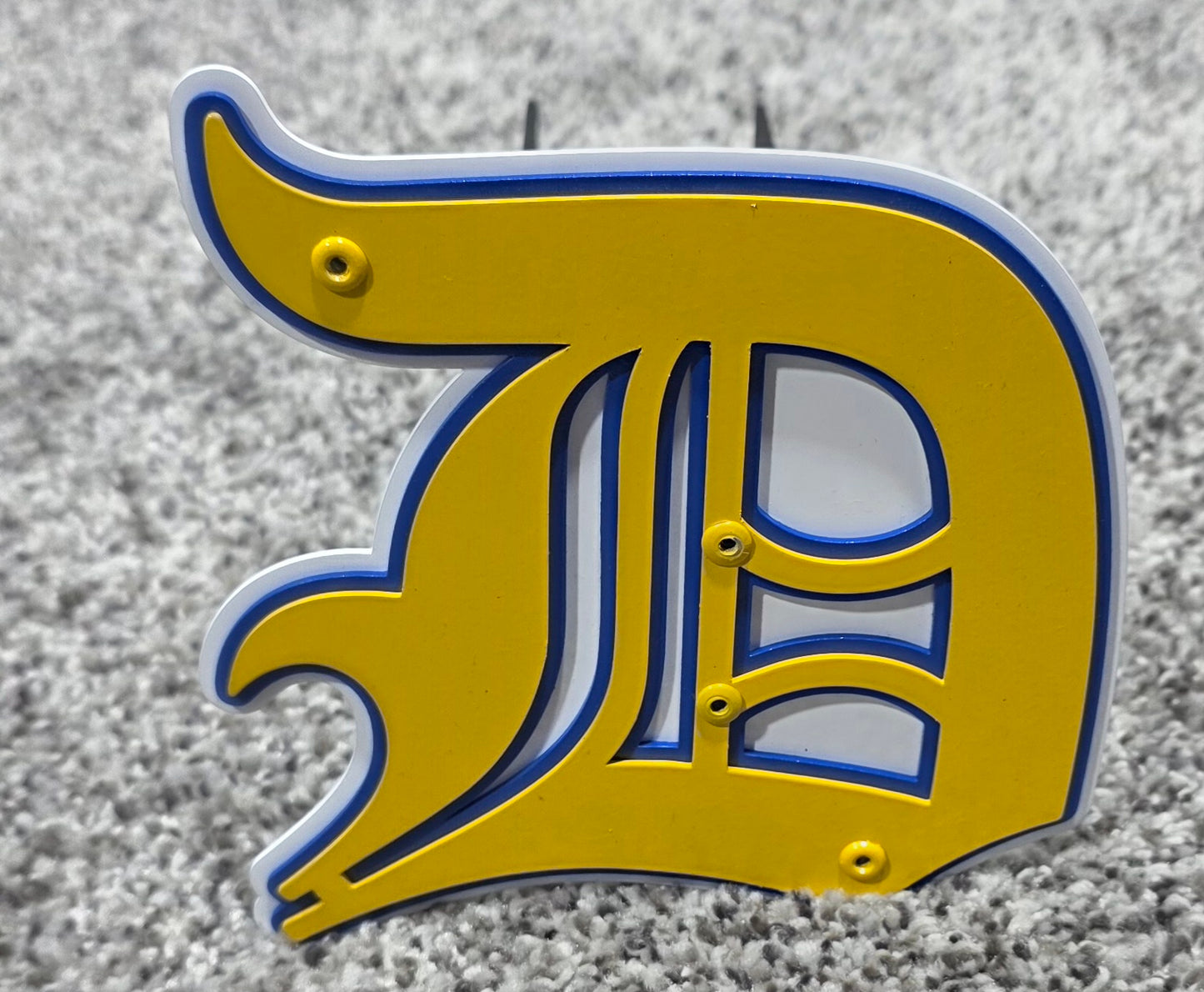 Durant Wildcats Logo Trailer Hitch Cover