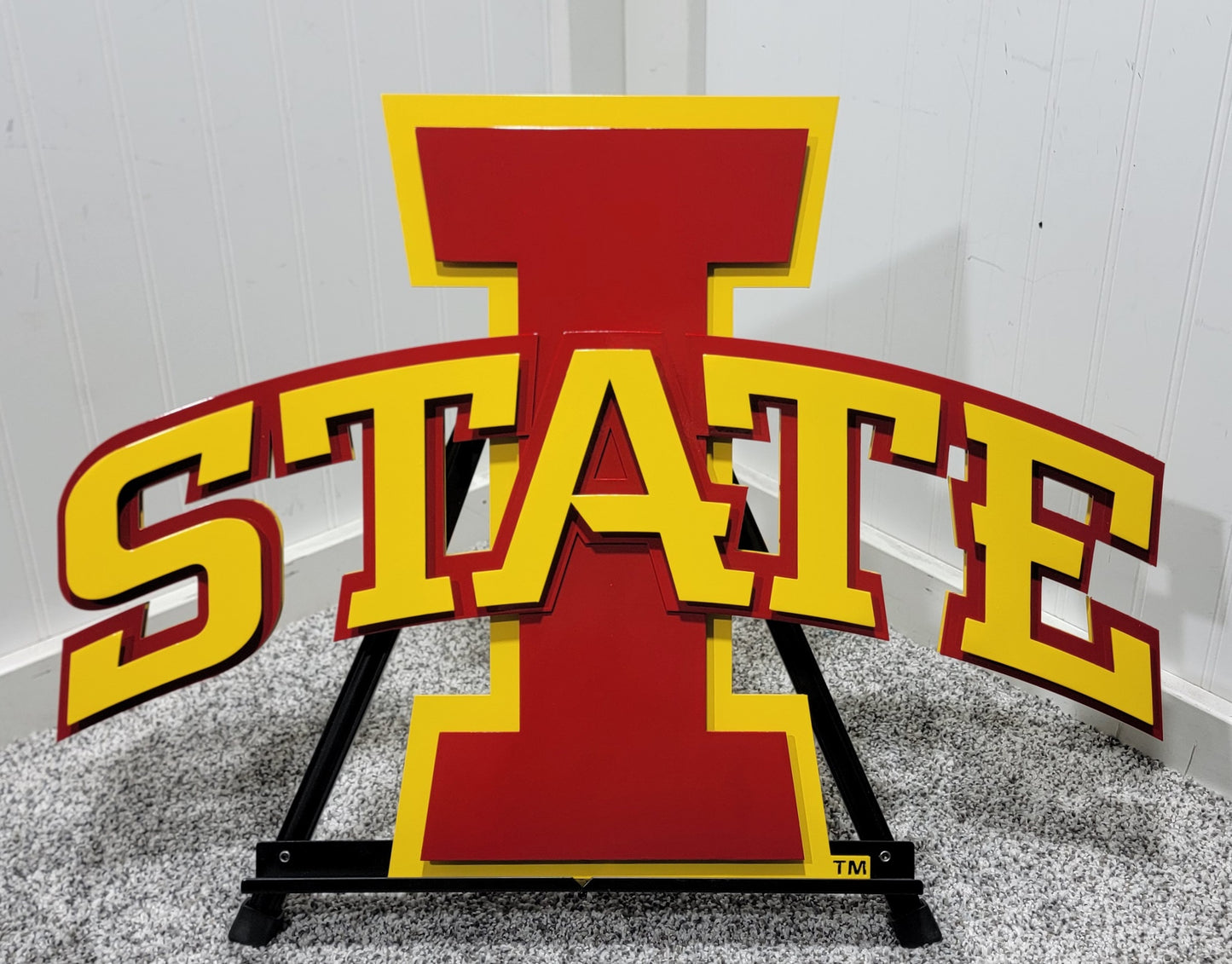 Iowa State "I" with "State"