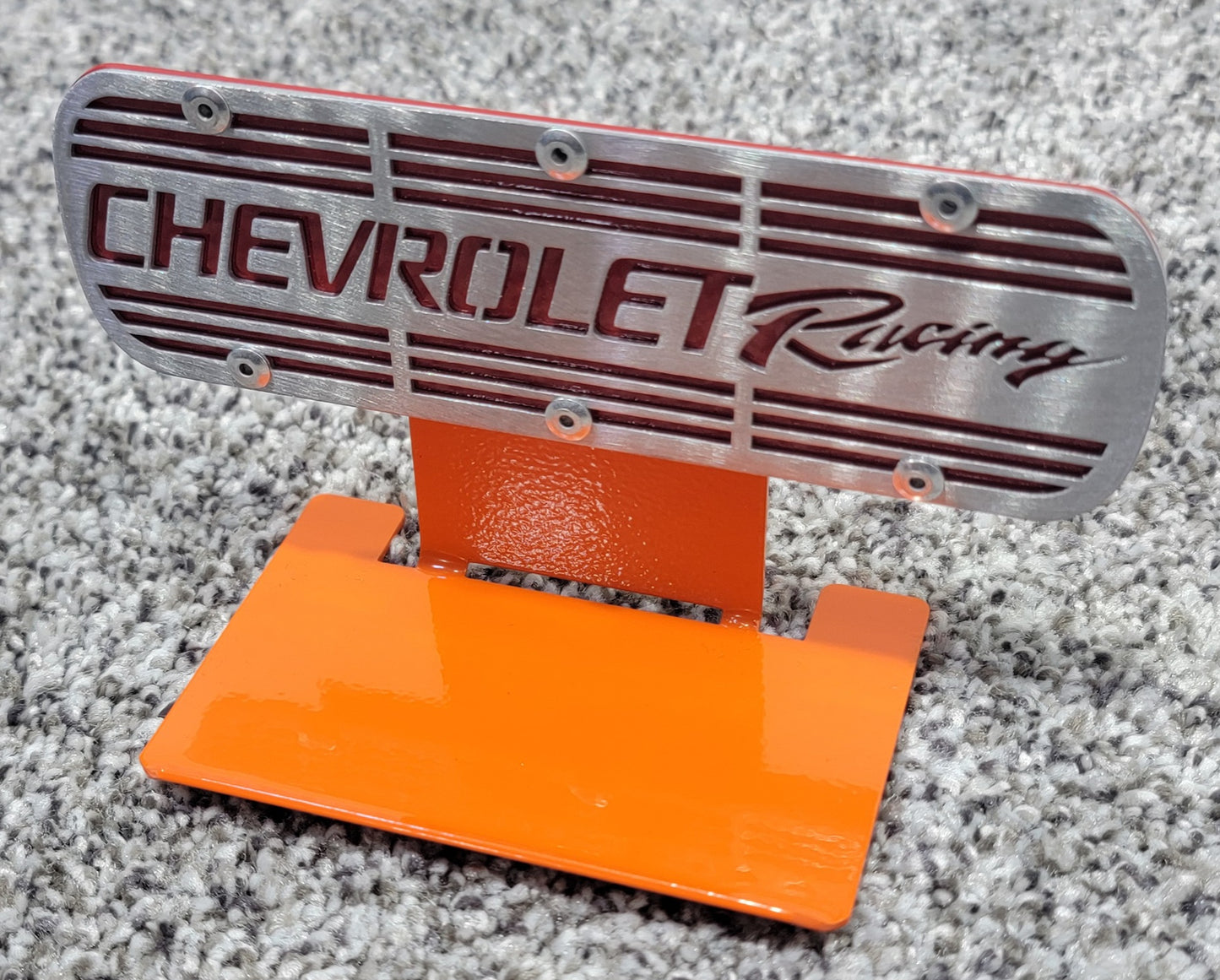 Chevrolet Racing Valve Cover Collection - Magnet And Diecast Display