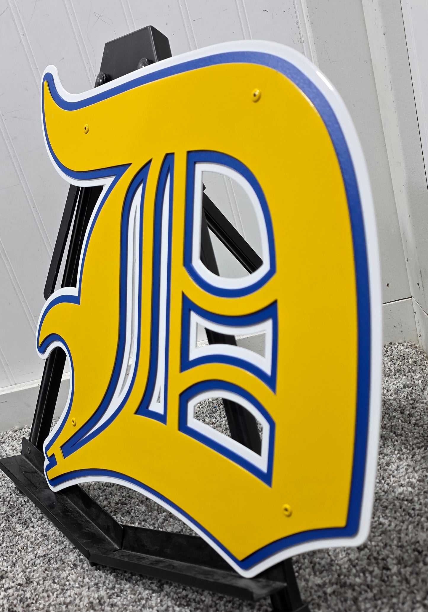 Durant Wildcats Logo Compressed Dorm Room Size