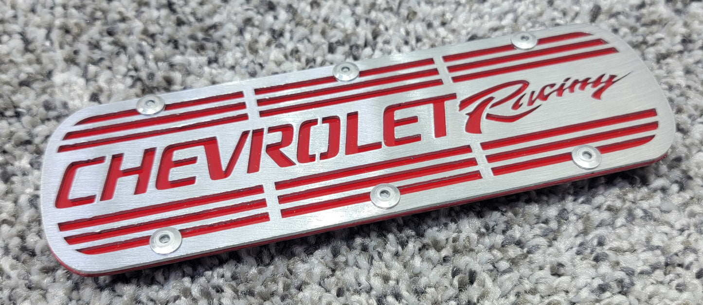 Chevrolet Racing Valve Cover Collection - Magnet And Diecast Display