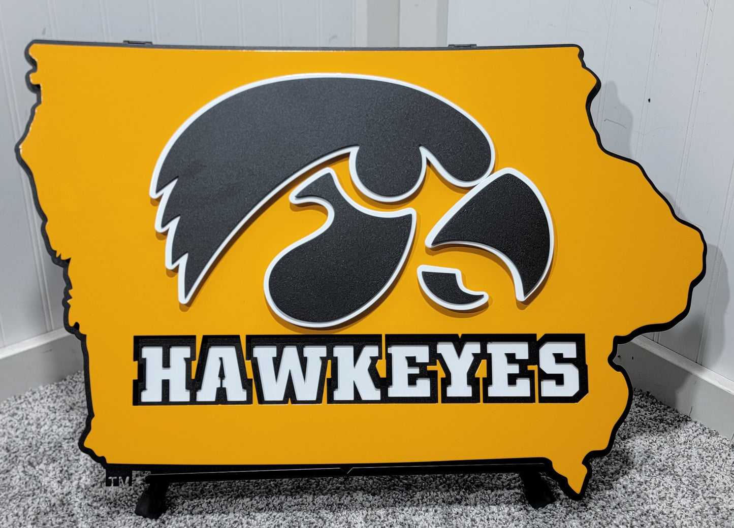 Iowa Hawkeyes Herky Iowa